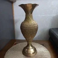 گلدان و گل برنز|گل مصنوعی|قم, شهرک مهدیه (مدرس)|دیوار