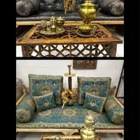 شاه نشین طرح پرنیان و بته جغه کد ۵۵|پشتی|قم, شاه ابراهیم|دیوار