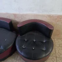 مبل هشت نفره زیبا و سالم|مبلمان خانگی و میز عسلی|باغ حلی, |دیوار