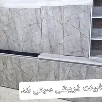 کابینت فلز درب چوب