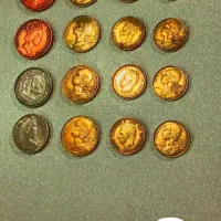 آلبوم سکه های خارجی به صورت کلی فروخته میشود|کلکسیون سکه، تمبر، اسکناس|قم, پشت انبار نفت|دیوار