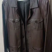 کت چرم اصلی