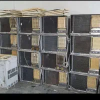 خریدار و فروش کولر های گازی سوخته نیمسوز سالم