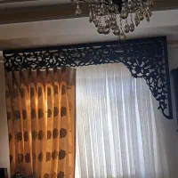 کتیبه پرده چوبی|پرده، رانر، رومیزی|کرج, جهان‌شهر|دیوار