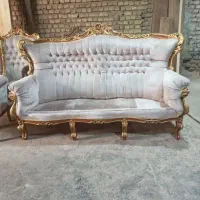 مبل استیل دسته متکایی