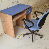 میز کامپیوتر یا تحریر با صندلی|میز تحریر و کامپیوتر|بروجرد, |دیوار