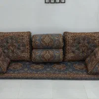 ست 7تکه شاه نشین در رنگ بندی مختلف|پشتی|کرج, فاز ۳ گوهردشت|دیوار
