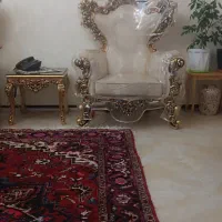 مبل استیل ۹ نفره چوب گردو|مبلمان خانگی و میز عسلی|فردیس, منظریه|دیوار