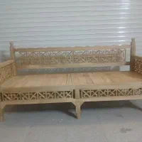تخت سنتی چوبی