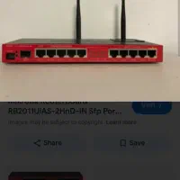 فروش یک عدد روتر در حد نو