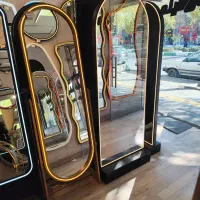 کد98 آیینه ایستاده پایه دار ارایشگاهی|آینه|مشهد, سجاد شهر|دیوار