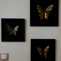 تابلو پروانه مسی ۳ عددی