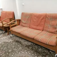 مبل هفت نفره با چوب مرغوب