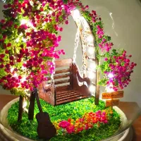 چراغ خواب کادو تولد تاب بهاری همراه با متن|چراغ خواب و آباژور|کرمانشاه, |دیوار