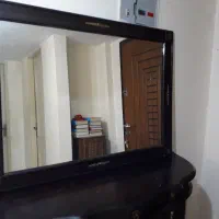 آینه و کنسول چوبی|بوفه، ویترین، کنسول|مهاجران, |دیوار