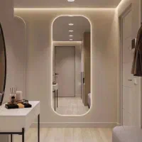 آینه قدی لایت دار مدرن