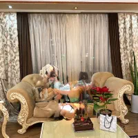 پرده سالن پارچه ترک|پرده، رانر، رومیزی|تهران, بهاران|دیوار