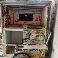 گاری فلافی سه چرغ قابل حمل موتور ماشین قیمت توافقی|کافیشاپ و رستوران|کاکی, |دیوار