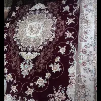 فرش ۹ متری زرشکی