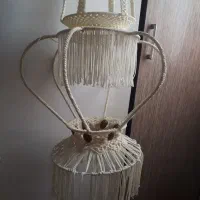 جا  گلدانی  مکرومه