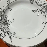12عدد بشقاب در حد نو سالم بی خط و خش
