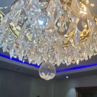 لوستر نوستالژی سلطنتی کریستال تماما اتریشی  اصل|لوستر و چراغ آویز|تهران, نازی‌آباد|دیوار