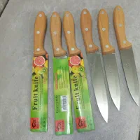 چاقوی اشپزخونه تکی دسته تخته ای