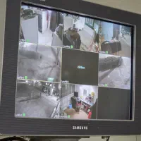 ۷ عدد دوربین دی وی ار ۸ کانال مانیتور ضبط صدا