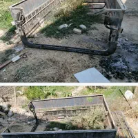 باربند نیسان باربند وانت پیکان کمپرسور کولر پنکه|قطعات یدکی و لوازم جانبی|شیراز, گل سرخ|دیوار