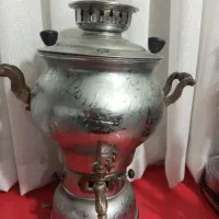 سماور گازی هفت لیتری سالم و تمیز ۱