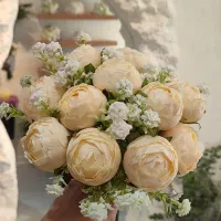 دسته گل مصنوعی عروس|گل مصنوعی|بهبهان, |دیوار