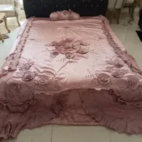 تخت خواب لمسه با بهترین کیفیت و قیمت مناسب|تخت و سرویس خواب|فولادشهر, C4|دیوار