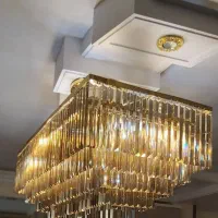 ۲ عدد لوستر کریستال