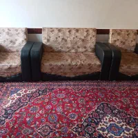 فروش مبل هشت نفره همراه سه عدد جلو مبلی