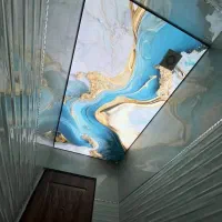 سقف کشسان آرمسترانگ تایل پی وی سی pvcماربل ترمووال|خدمات پیشه و مهارت|لاهیجان, شیشه گران|دیوار