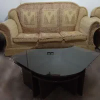 فروش مبل راحتی۷نفره مناسب خانه باغ|مبلمان خانگی و میز عسلی|خمین, |دیوار