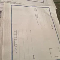پاکت پستی داخل پلاستیک مشکی