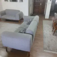 مبل ۵ نفره طوسی روشن|مبلمان خانگی و میز عسلی|تهران, پاسداران|دیوار