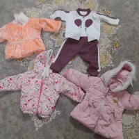 تعدادی کاپشن و سویشرت شلوار مناسب یک سال