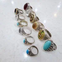 انگشتر نقره جدید و قدیمی|جواهرات|تهران, قصر فیروزه ۲|دیوار