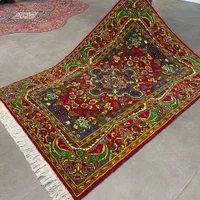فرش دستباف ۳ متری گل ابریشم ۳۰ تومن|فرش|مشکین‌دشت, |دیوار