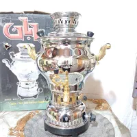 سماور گازی تابان ۶ لیتری نو استفاده نشده