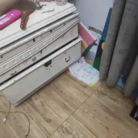 دراور چهار کشو و دو کشو و باکس سه تایی سبز