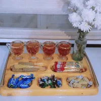 سینی چوبی|ظروف سرو و پذیرایی|قم, زاویه|دیوار