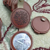 آینه جیبی چرمی