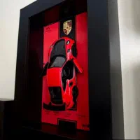 تابلو ماشین سه بعدی وارداتی|تابلو، نقاشی، عکس|پارسآباد, |دیوار