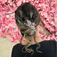 میکاپ و شینیون ویژه ۷۰۰|خدمات آرایشگری و زیبایی|ساوه, |دیوار