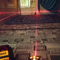 تراز لیزری .همراه باجعبه ودفترچه وعینک وشارژفابریک|ابزارآلات|کرخه, |دیوار