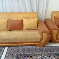 مبل هفت نفره راحتی در حد نو|مبلمان خانگی و میز عسلی|تهران, شهمیرزادی|دیوار