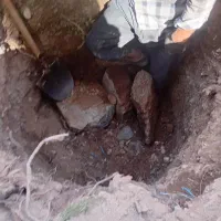 باس مغنی چاه چاله کنی چاله ایستخ تخریب ساختمان